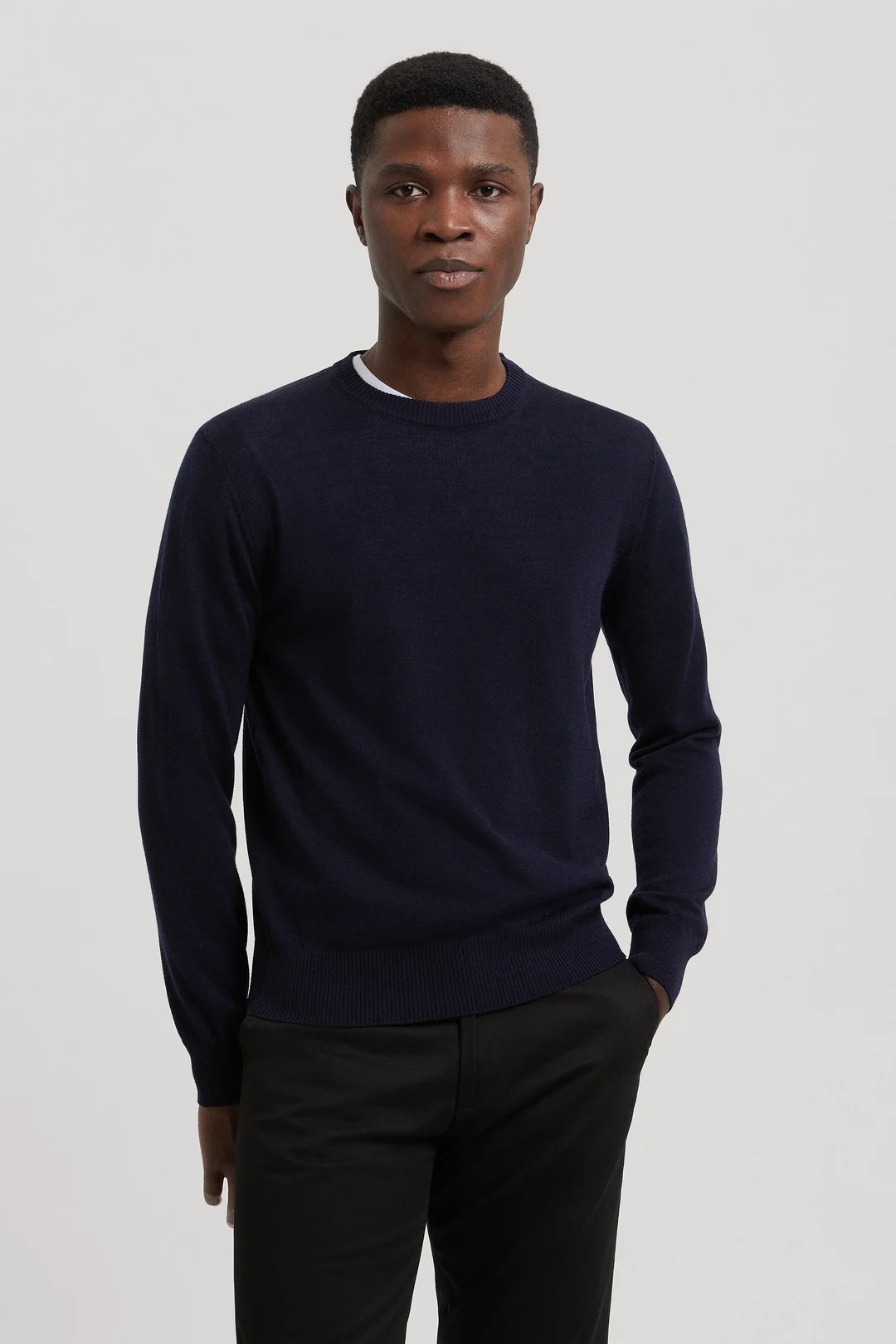 Men's Crew Neck, Navy