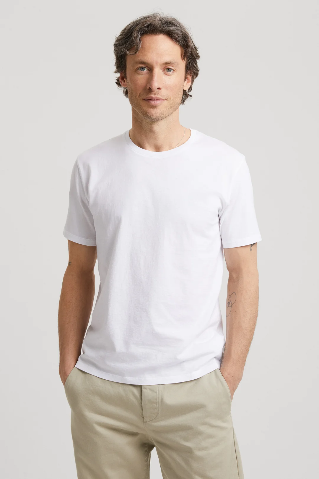 ASKET - T-Shirt Black - Cotton - Mens