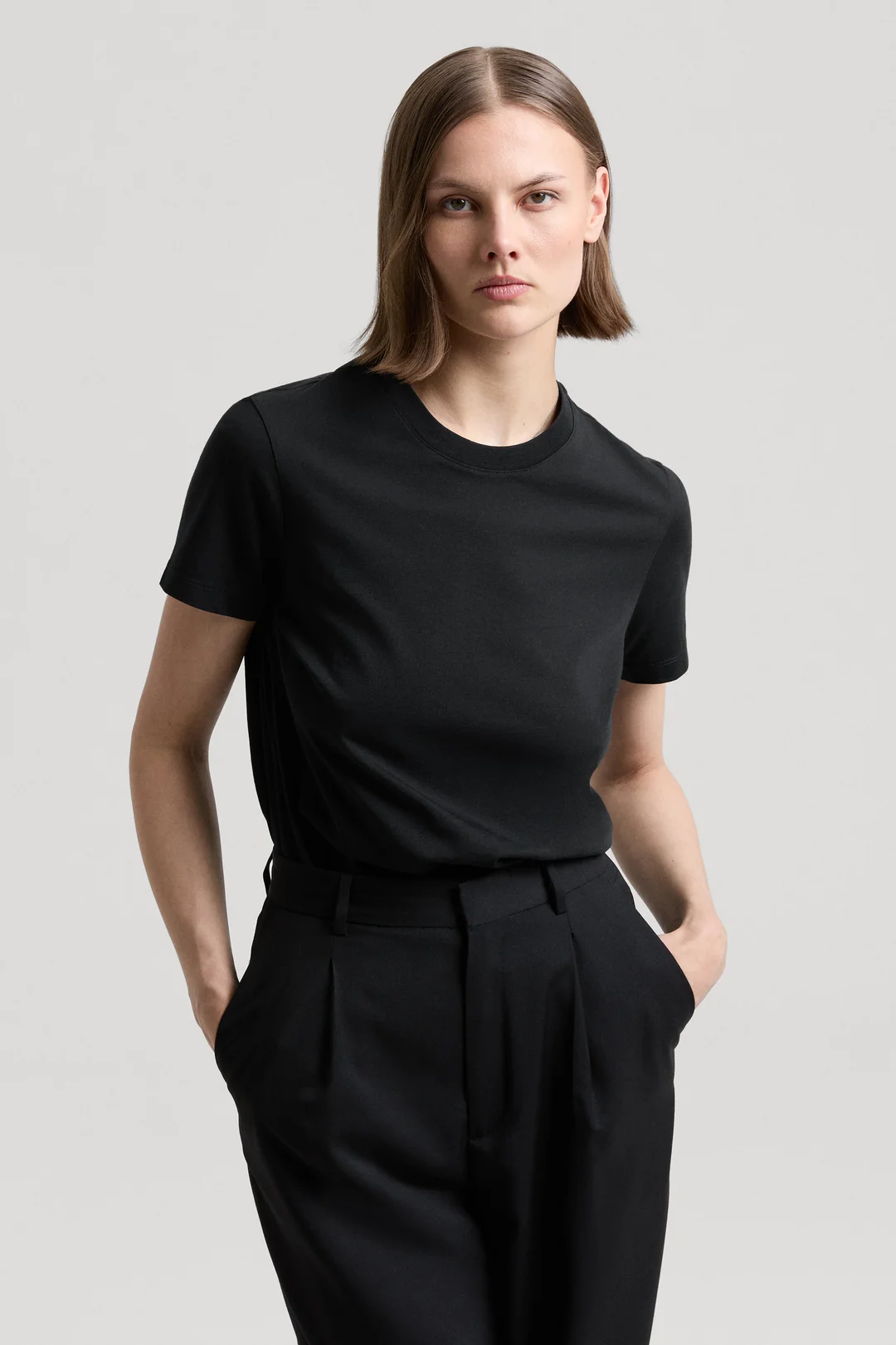 Black T-Shirt | Organic Cotton Crewneck - ASKET