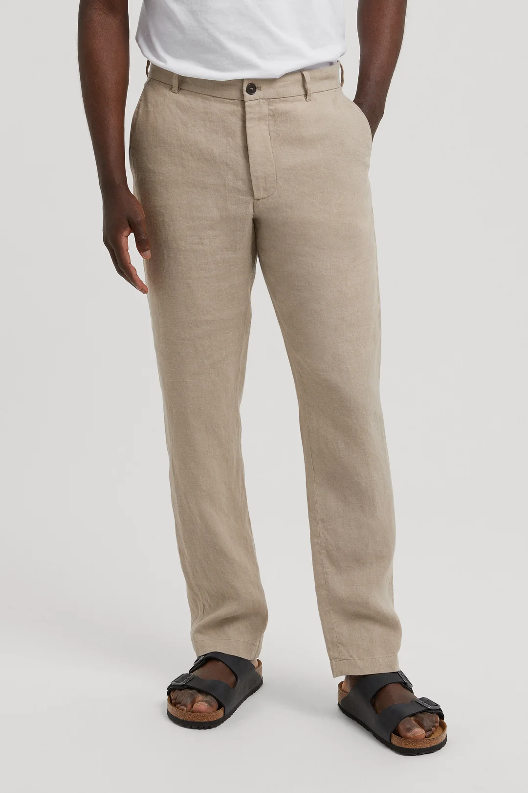 Sand Linen Trousers | 100% Belgian Linen - ASKET