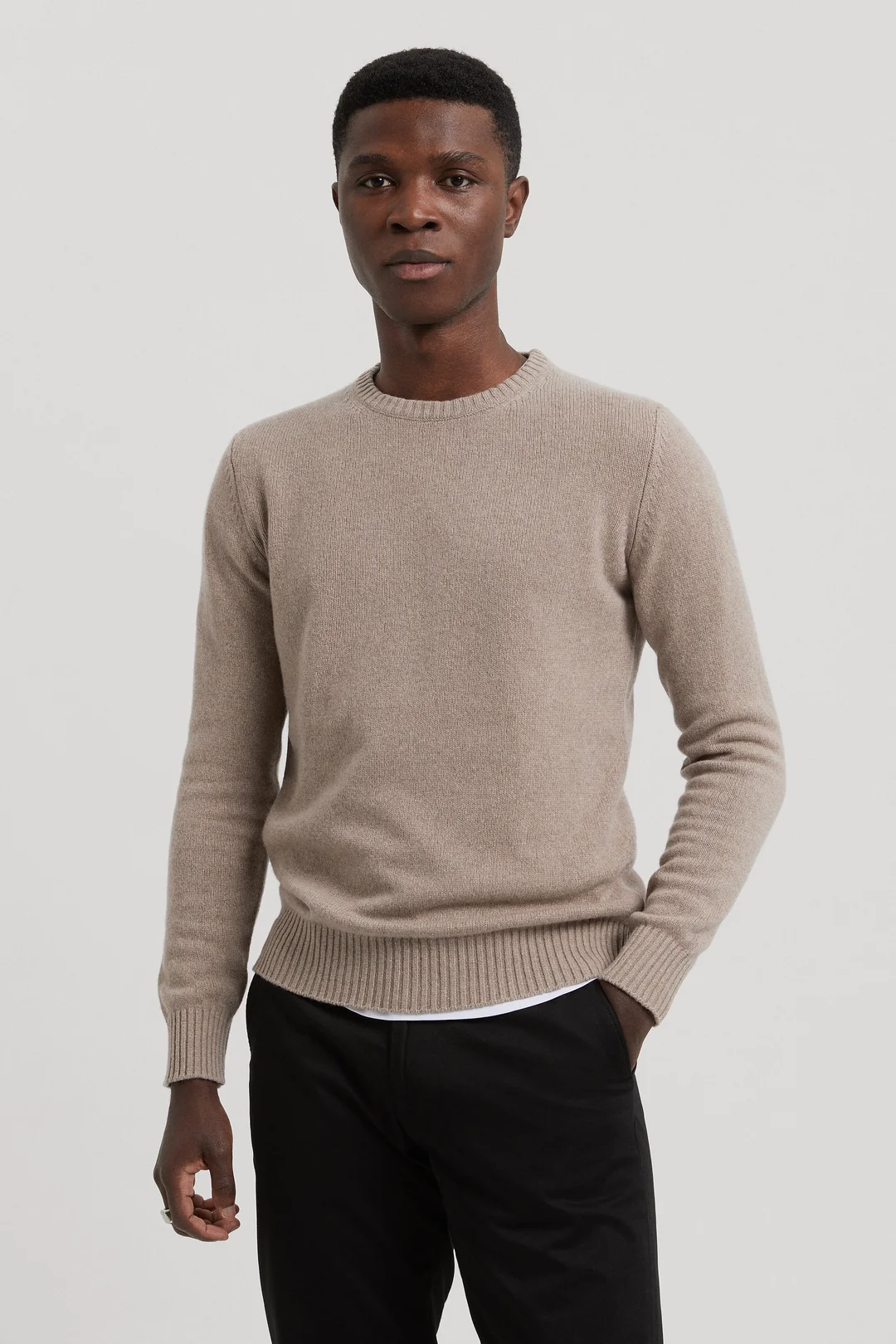 Light Brown Cashmere Sweater | 100% Recycled Cashmere - ASKET
