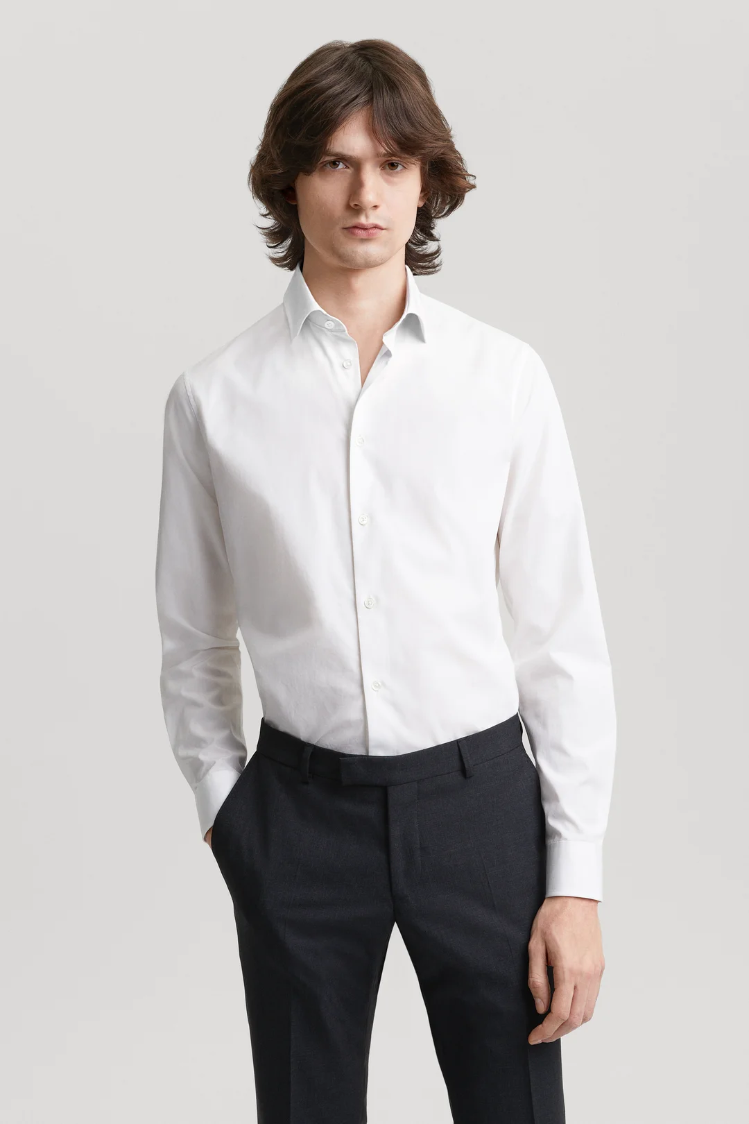 White Poplin Shirt | Organic SUPIMA® cotton- ASKET