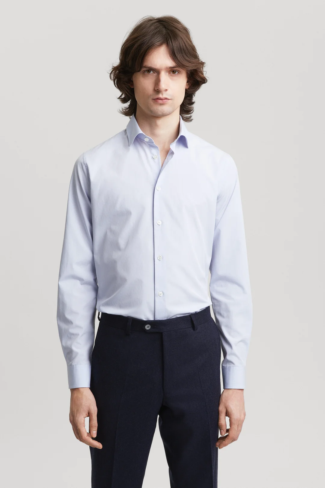 Light Blue Poplin Shirt | Organic SUPIMA® cotton- ASKET