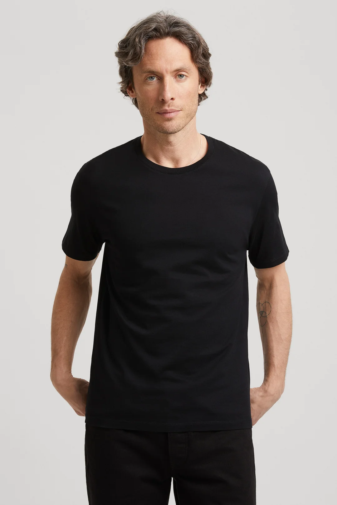 Black Lightweight T-Shirt | ELS Cotton Crewneck - ASKET