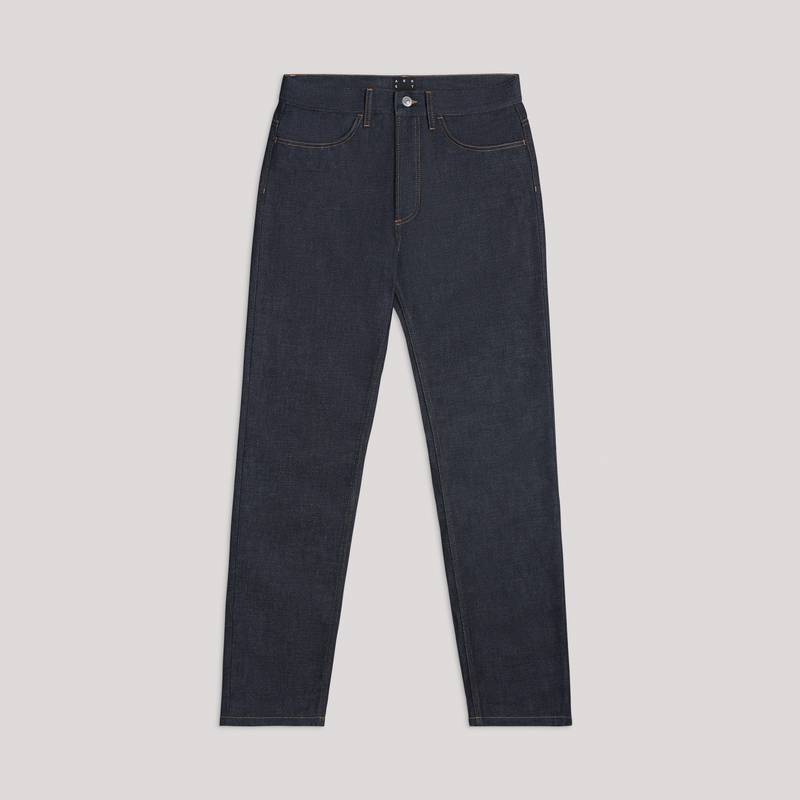 Shop Asket The Slim Jeans Raw Denim