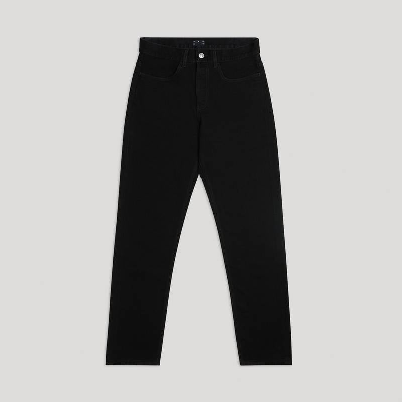 Shop Asket The Regular Jeans Black