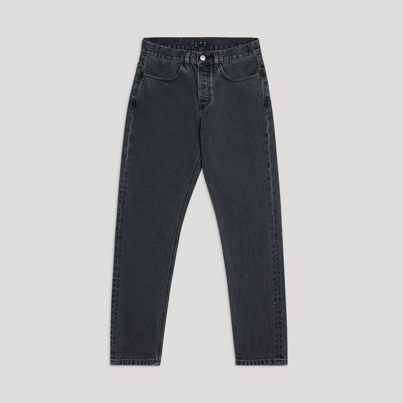 Shop Asket The Regular Jeans Grey Wash