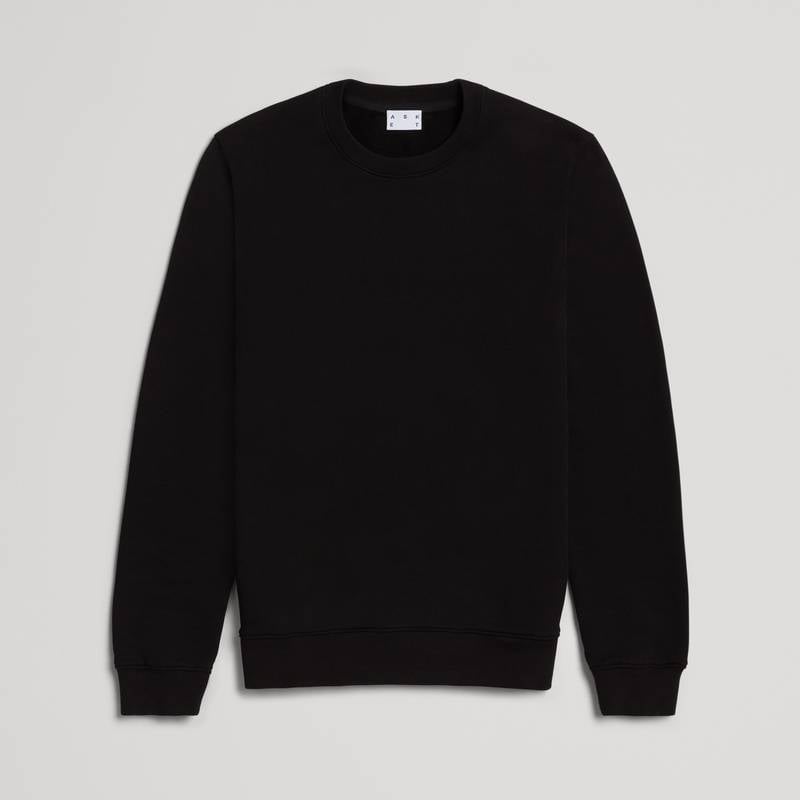 Shop Asket The Sweatshirt Black