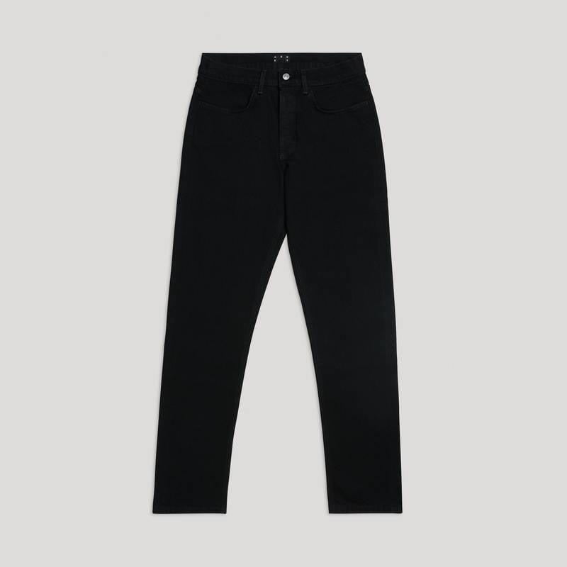 Shop Asket The Slim Jeans Black