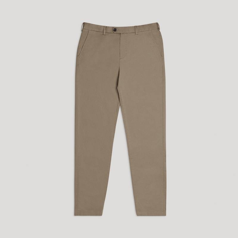 Shop Asket The Slim Chino Taupe