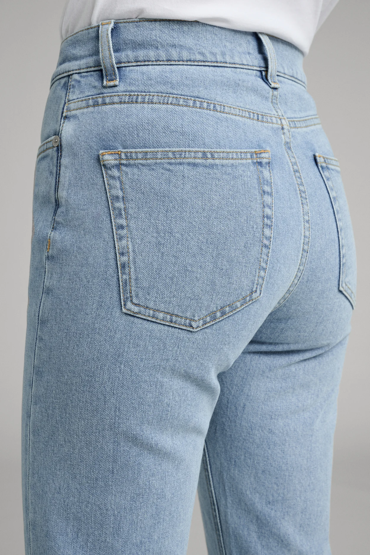 Women's Stone Bleach Standard Jeans | Organic Cotton Denim - ASKET