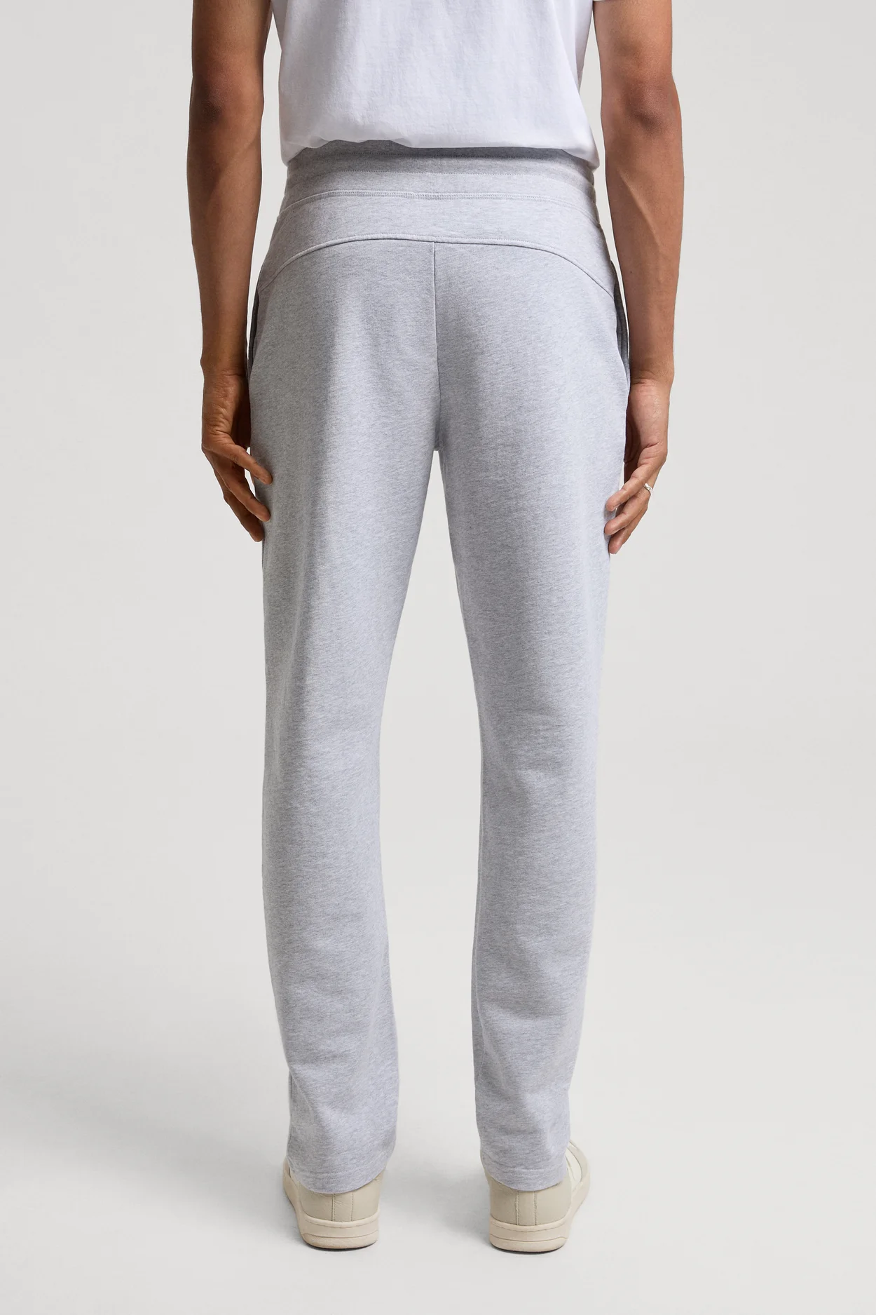 Gray cotton sweatpants sale