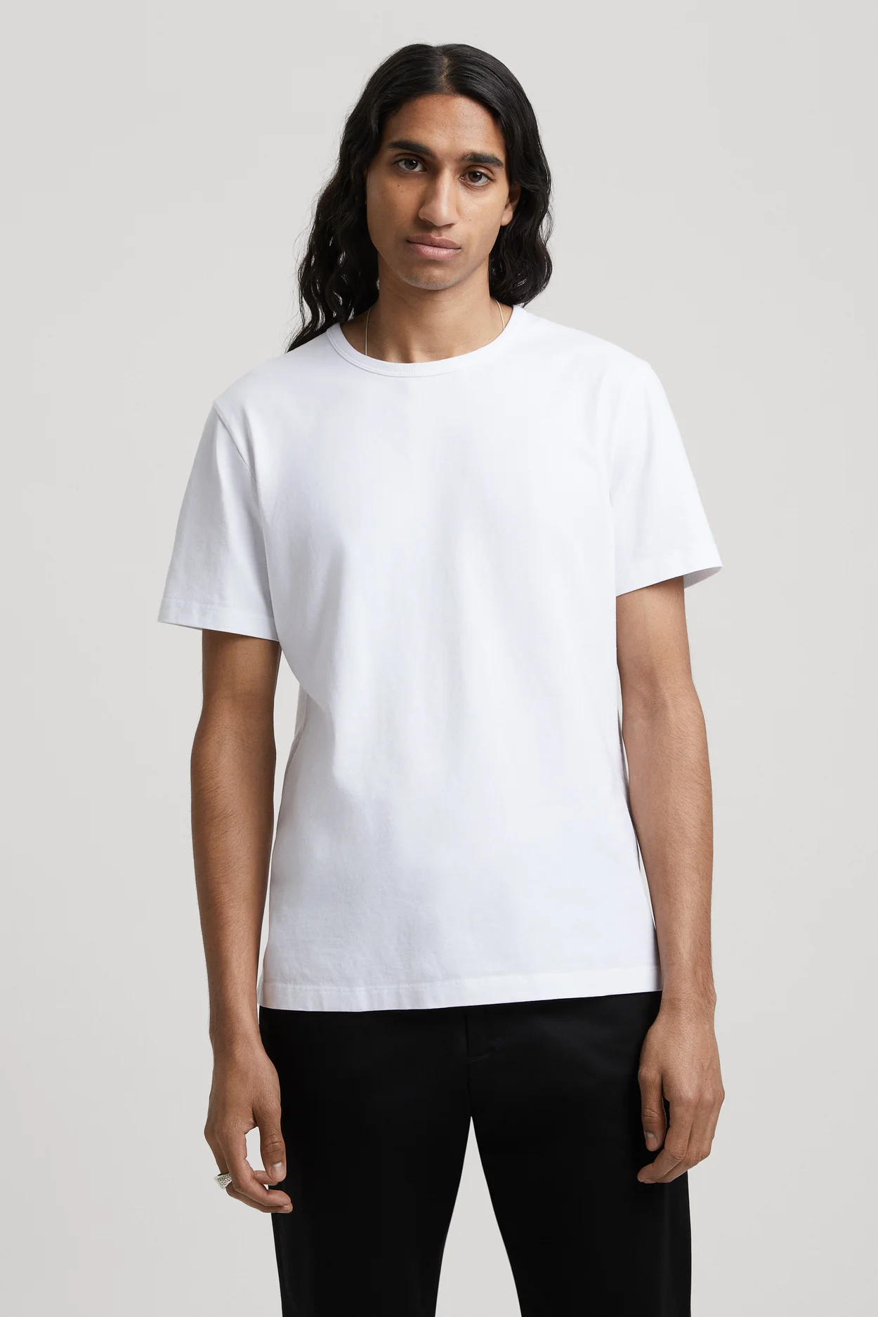 White T-Shirt | Premium Heavyweight Cotton Crewneck - ASKET