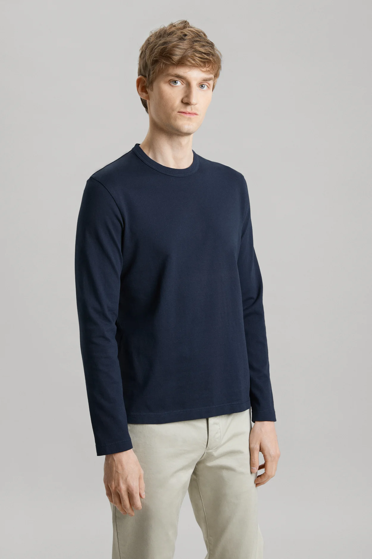 Logo Crew neck T-shirt, Dark Blue